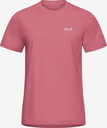 JACK WOLFSKIN Performance Shirt in Pink: front