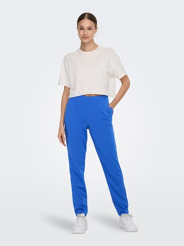 ONLY Slim fit Trousers 'JADA-MERL' in Blue