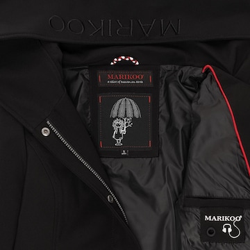 MARIKOO Raincoat 'Mayleen' in Black