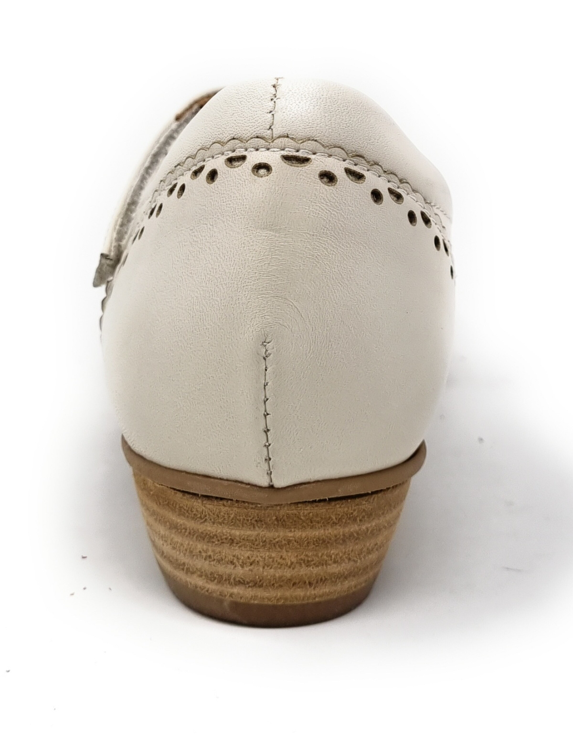 BRAKO Strap ballerina in White