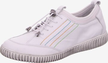 Gemini Athletic Lace-Up Shoes in White: front