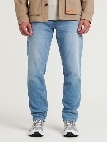 CHASIN' Regular Jeans 'Evan Mido' in Blue: front