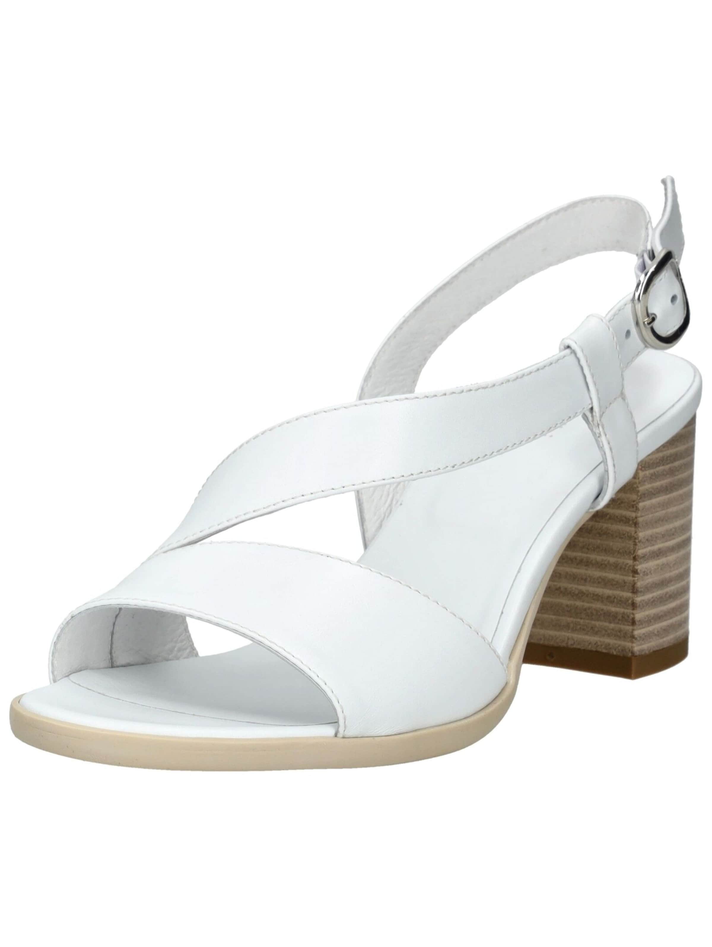 Nero Giardini Sandale in Weiß: Vorderseite