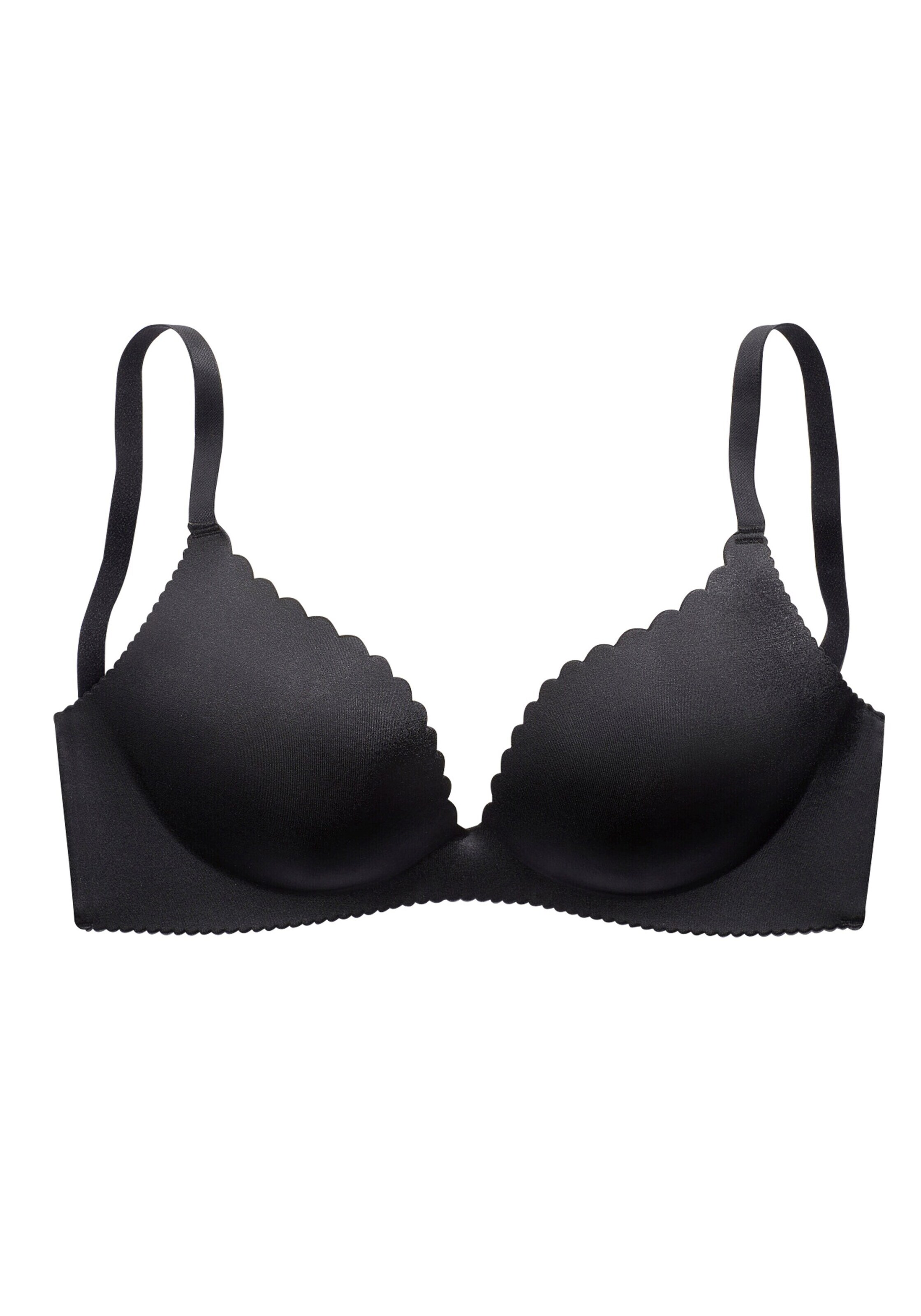 Push-up Soutien-gorge LASCANA en noir : devant