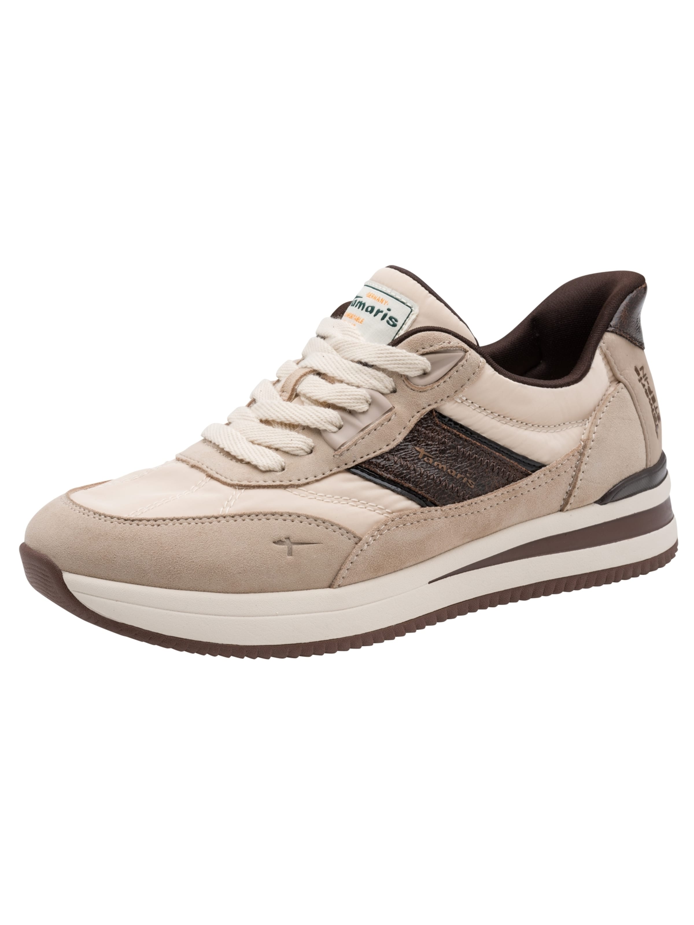 Tamaris Sneaker in Beige: Vorderseite