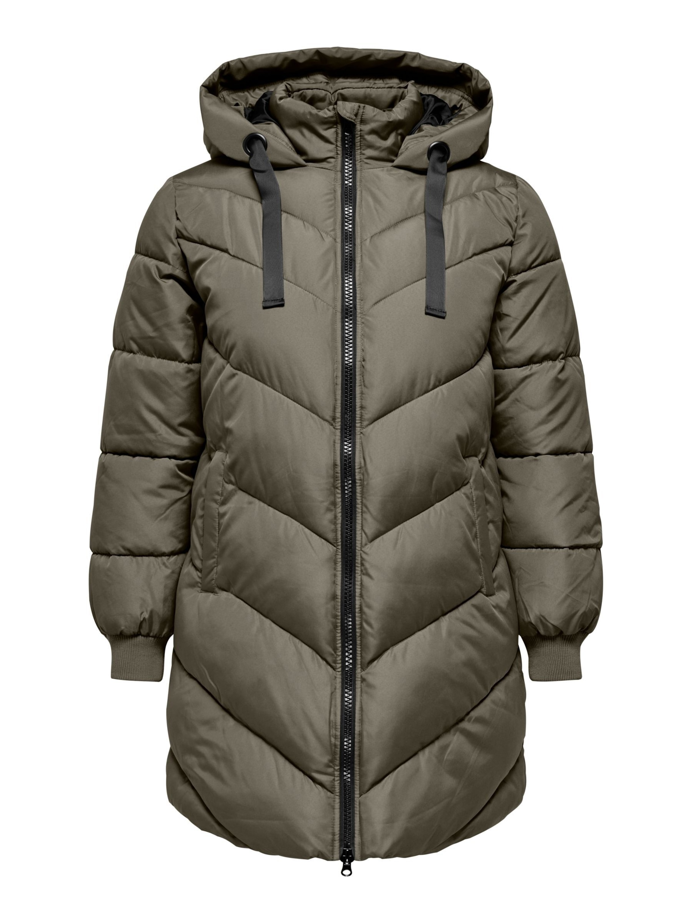 ONLY Carmakoma Tussenjas 'CARMOON' in Groen: voorkant