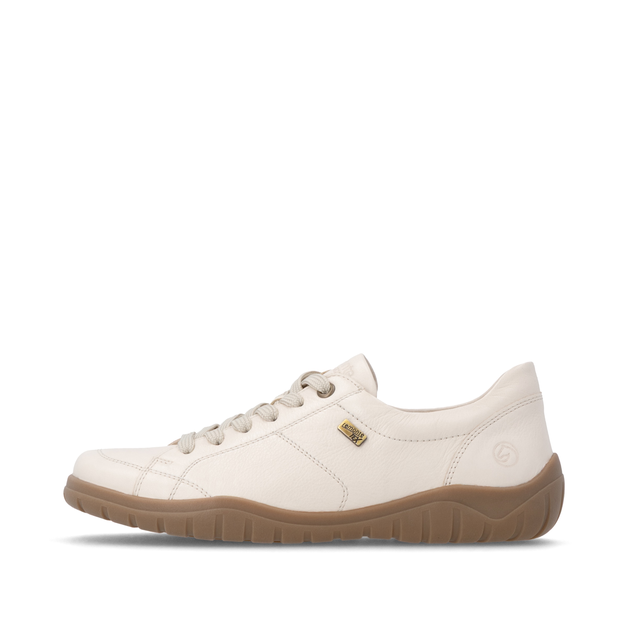 REMONTE Schnürschuh in Beige