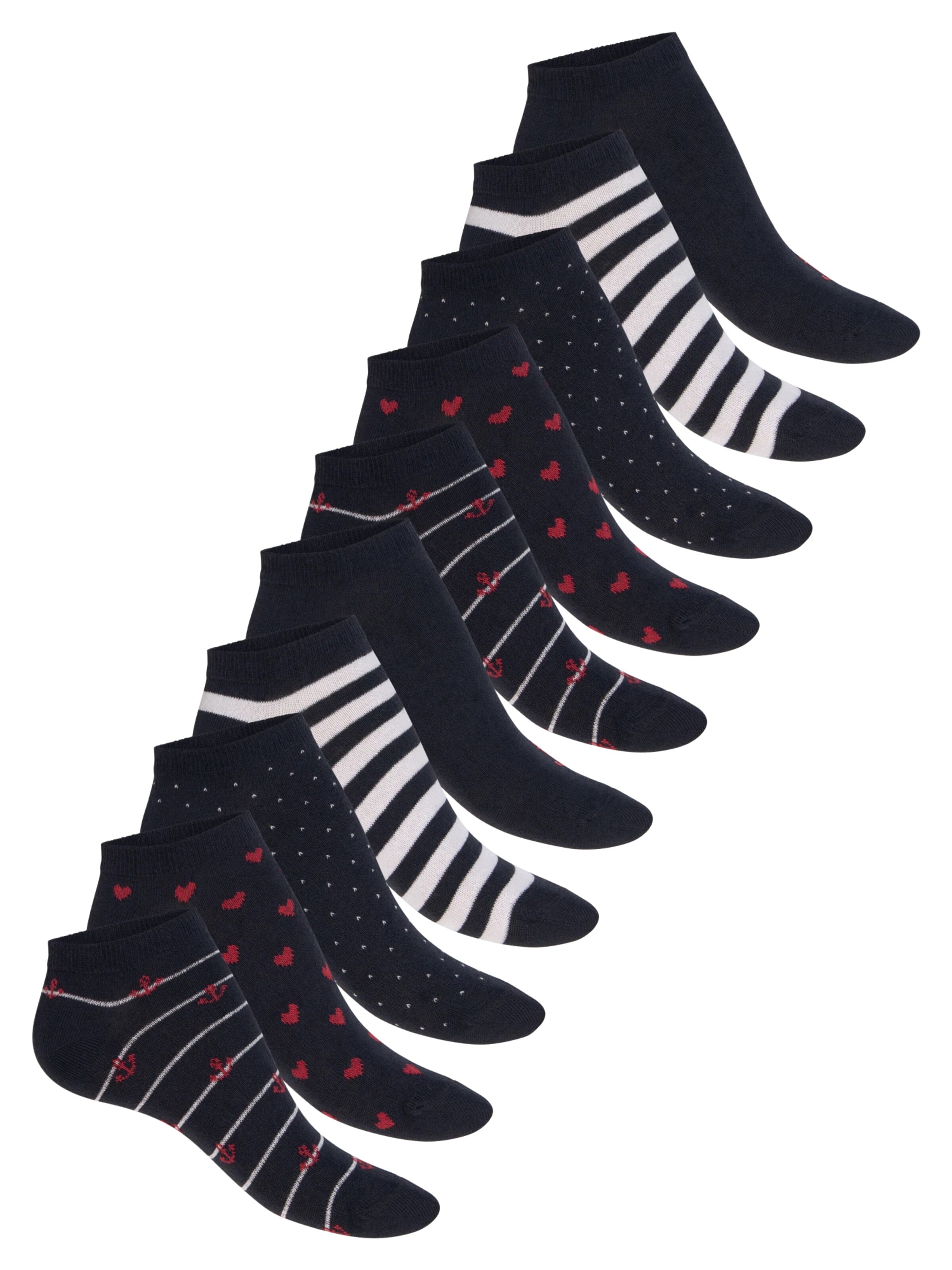 celodoro Ankle Socks 'cute socks' in Blue: front