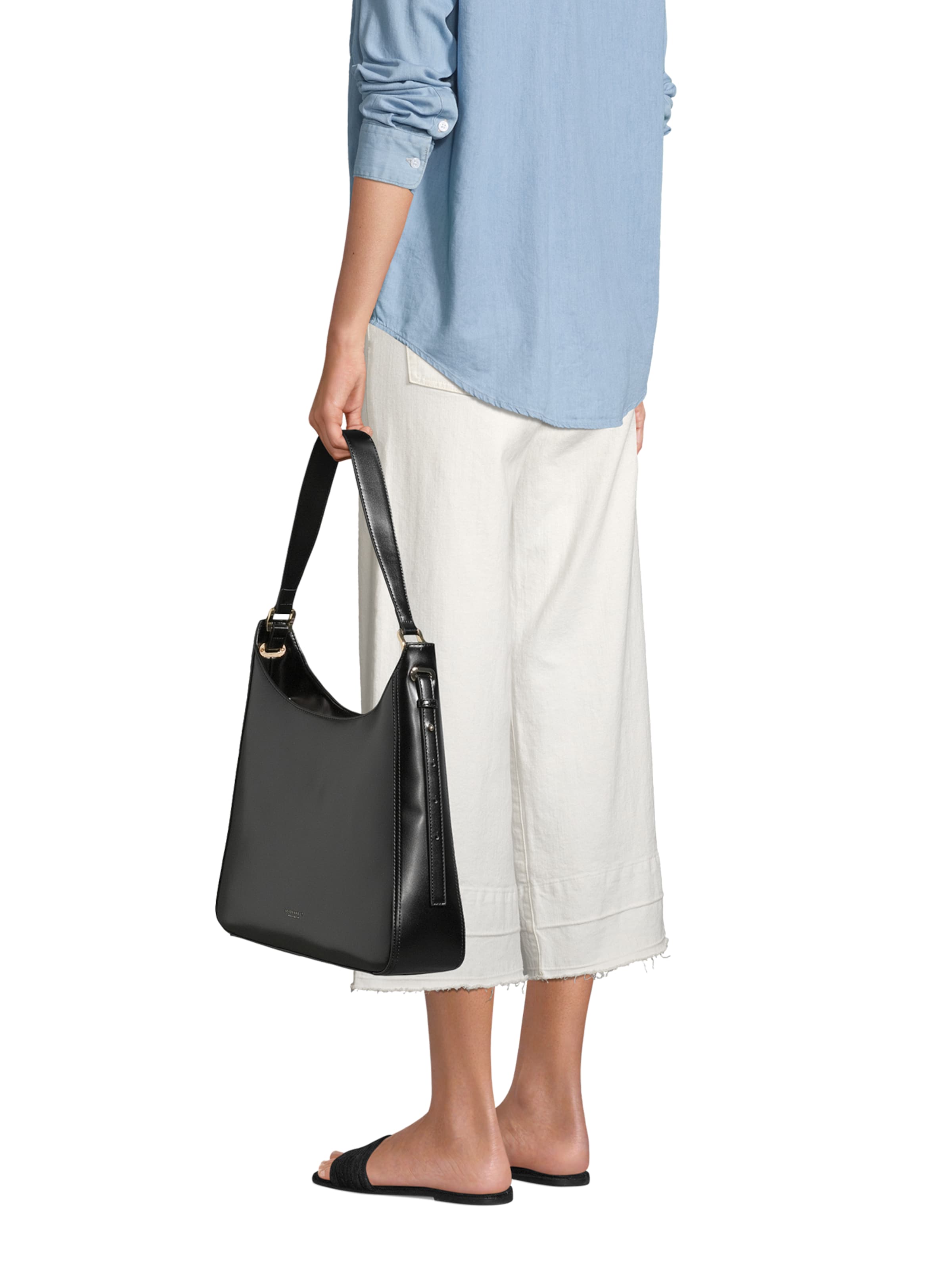 Seidenfelt Válltáskák 'Arvaja' - fekete: elől