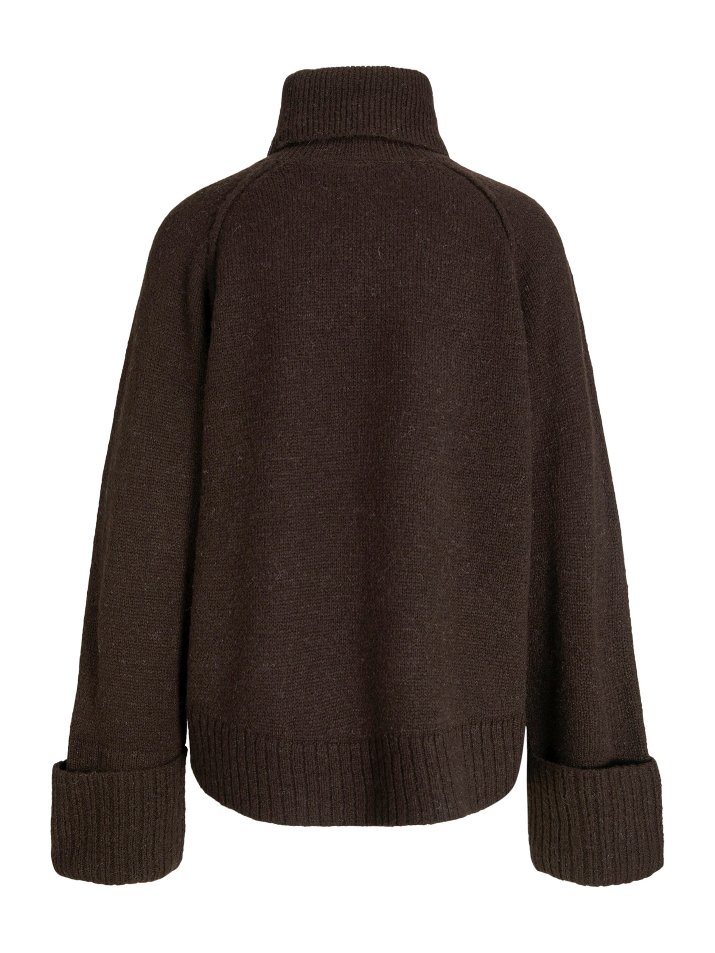 JJXXPulover 'ELLINORA' - smeđa boja