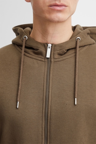 11 Project Zip-Up Hoodie in Brown