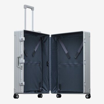 Aleon Traveler 4-Rollen Trolley 81 cm in Silber