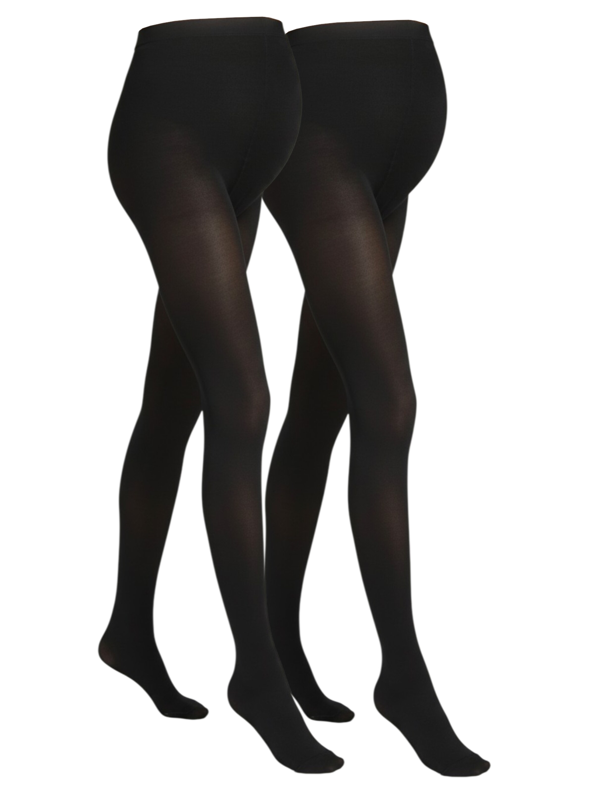M.M.C. Tights 'Umstandsstrumpfhose' in Black: front