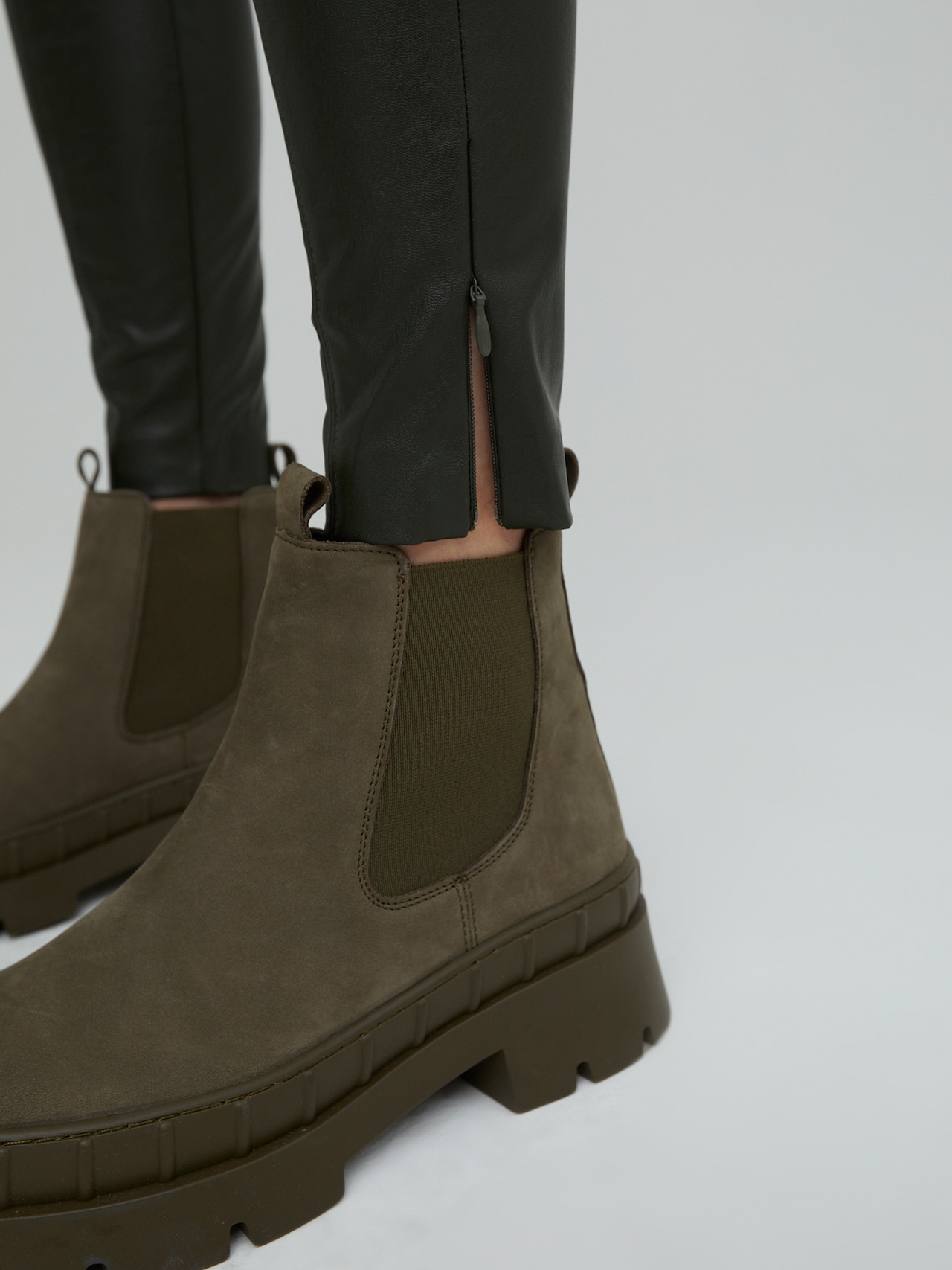 EDITED Leggings 'Teresa' vert