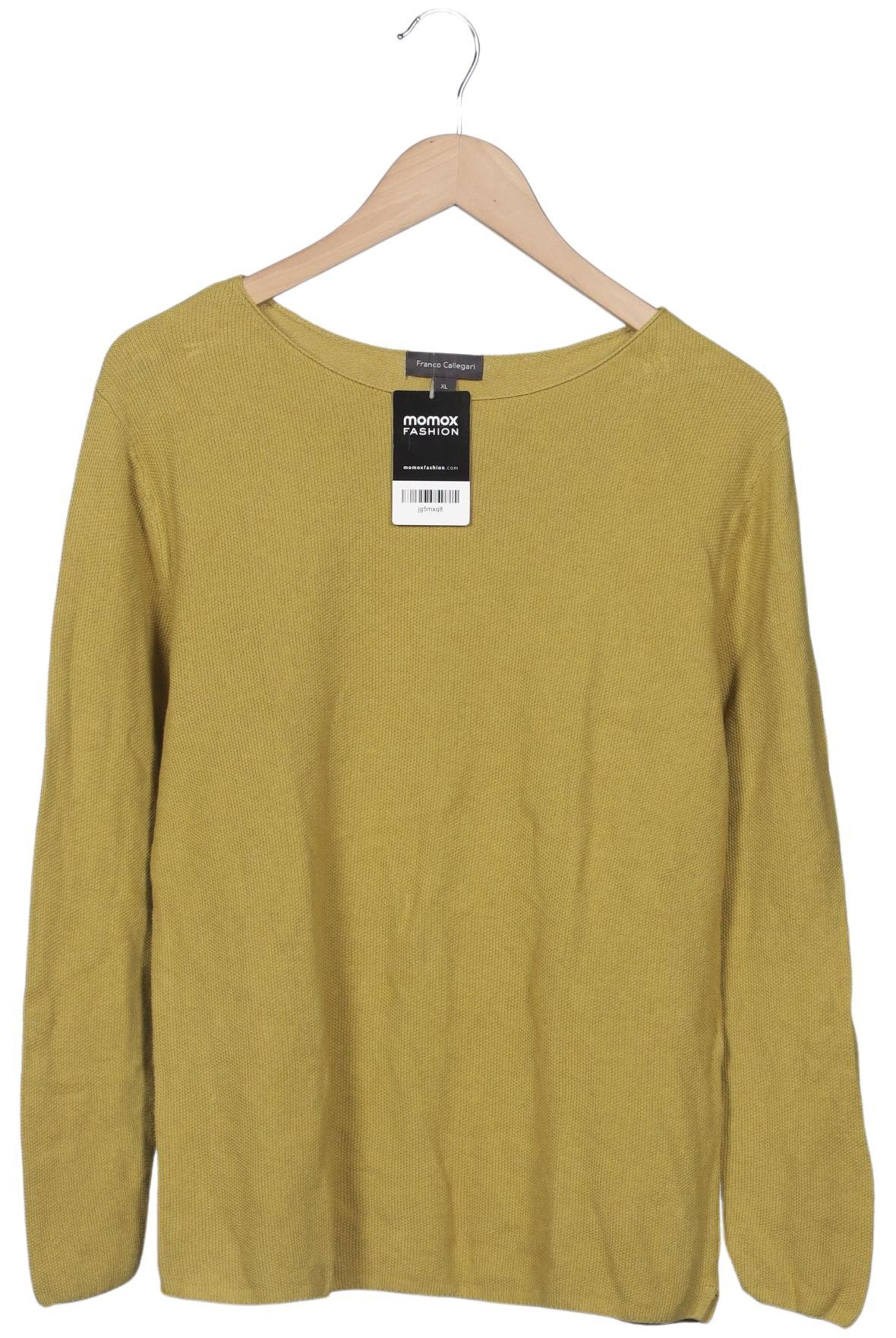 Franco Callegari Sweater & Cardigan in XL in Yellow: front