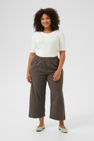 KAFFE CURVE Loosefit Broek 'Nana' in Grijs