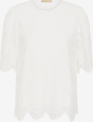 CULTURE Bluse i hvid: forside