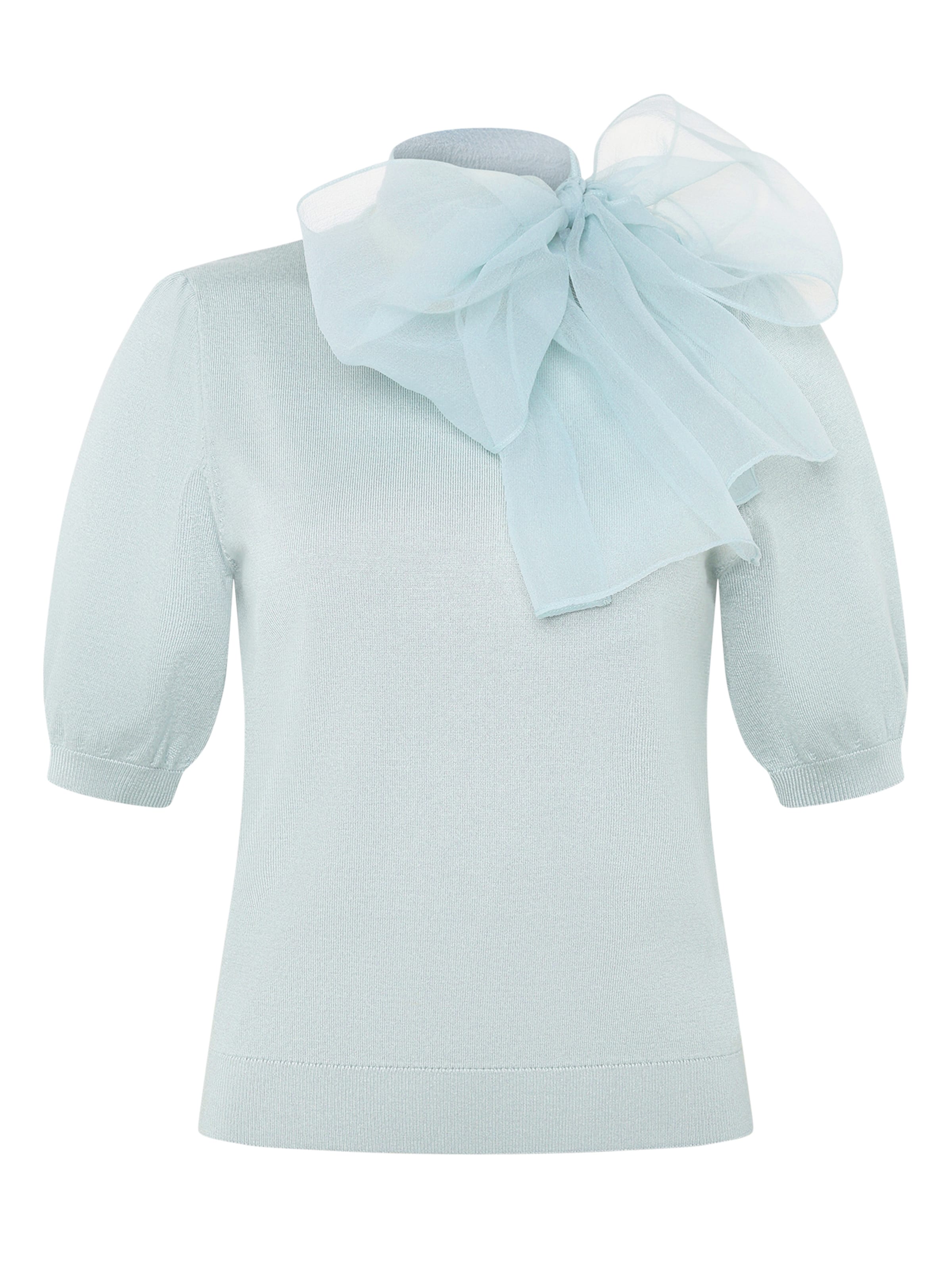 zero Sweater in Blue: front