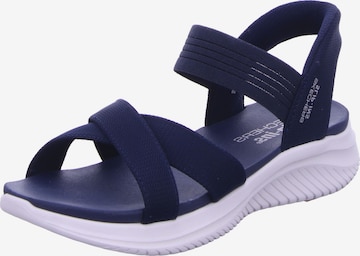 SKECHERS Sandals 'ULTRA FLEX 3.0 - NEVER BETTER' in Blue: front