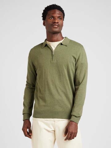 Pullover 'SLHBERG' di SELECTED HOMME in verde: frontale