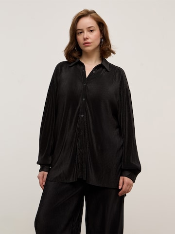 CITA MAASS Blouse 'Penelope' in Zwart: voorkant