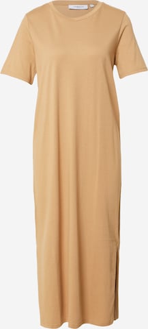 Robe 'Liv' MSCH COPENHAGEN en beige : devant