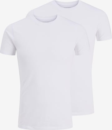 T-Shirt 'JORMuscle' JACK & JONES en blanc : devant