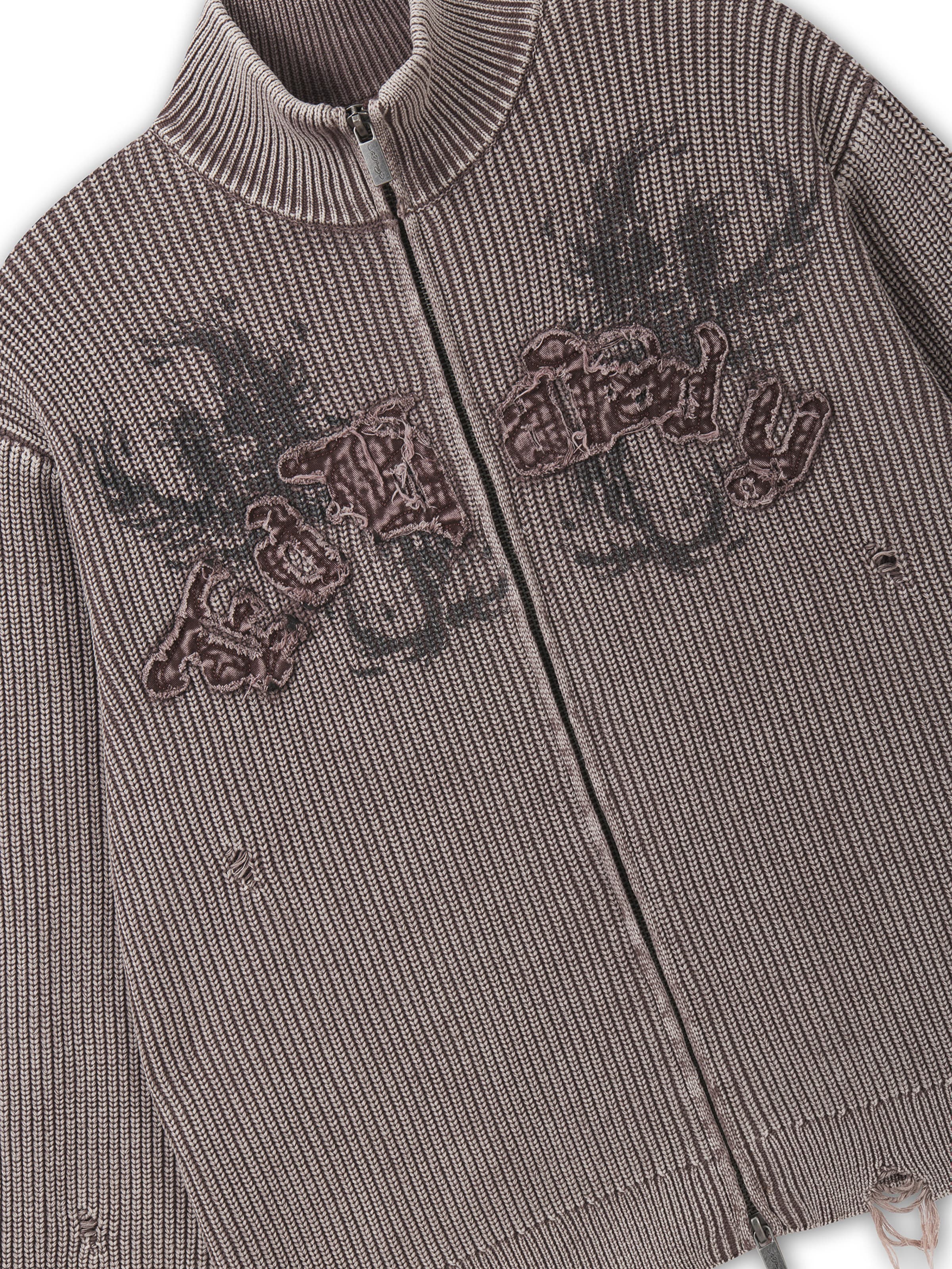 Ed Hardy Плетена жилетка в сиво