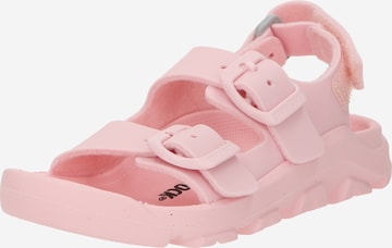 BIRKENSTOCK Sandals 'Mogami' in Pink: front