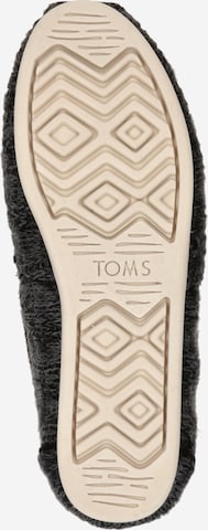 TOMS - Sapato Slip-on 'Alpargata' em preto