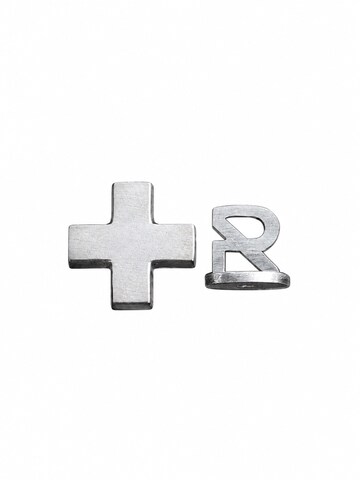 REYTEL Ohrring 'STAVROS —stud earring'‌‌‌‌‌‌‌‌ in Silber: Vorderseite