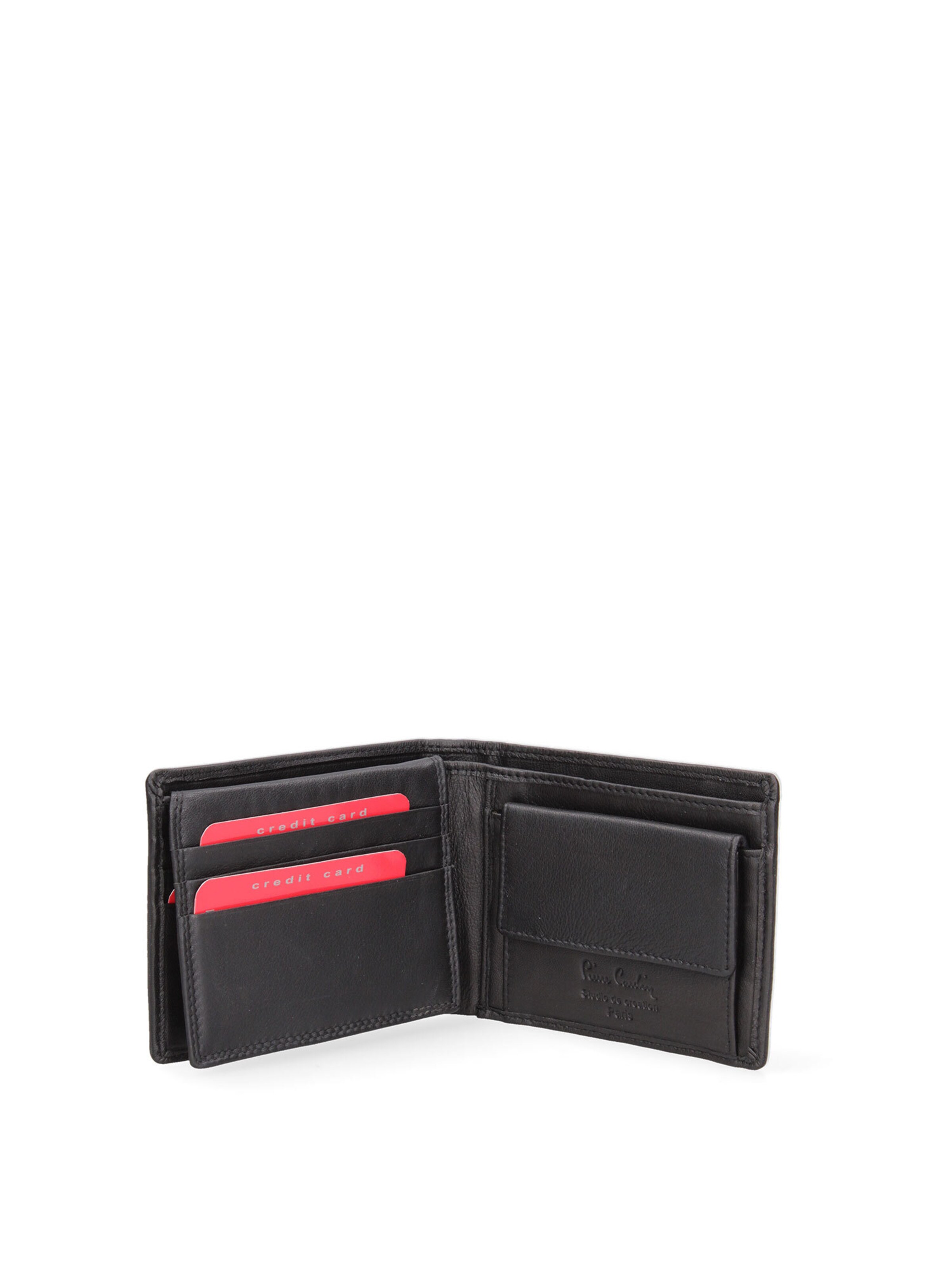 PIERRE CARDIN Portemonnee in Zwart