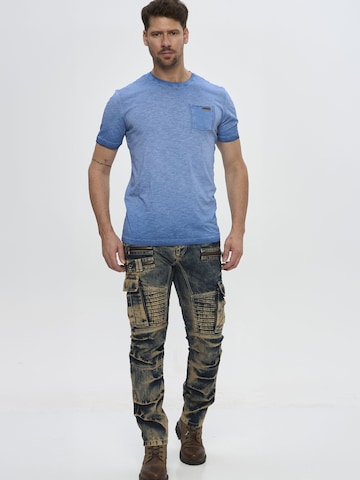 CIPO & BAXX Regular Cargo jeans 'CD918' in Blue