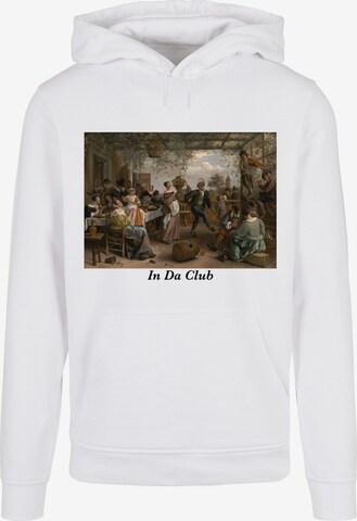 Mister Tee Sweatshirt 'Club New' in Wit: voorkant