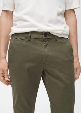 MANGO MAN Tapered Hose 'Prato' in Grün