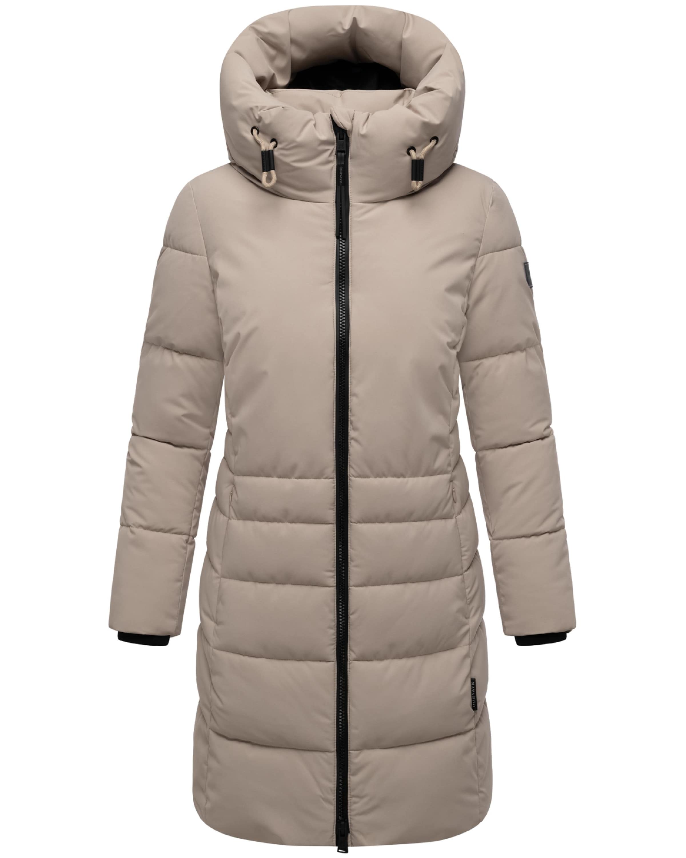 NAVAHOO Pitkä talvitakki 'Mondnebel XIV' värissä harmaa: etupuoli