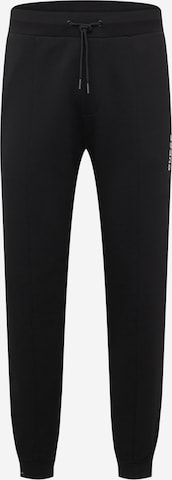 GUESS Tapered Workout Pants 'MICKEY' in Black: front