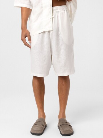 Loosefit Pantalon Dandalo en beige : devant