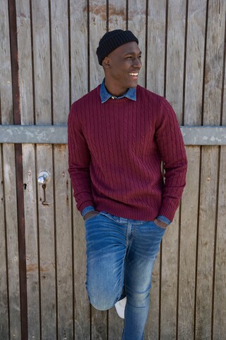Man's World Pullover in Rot
