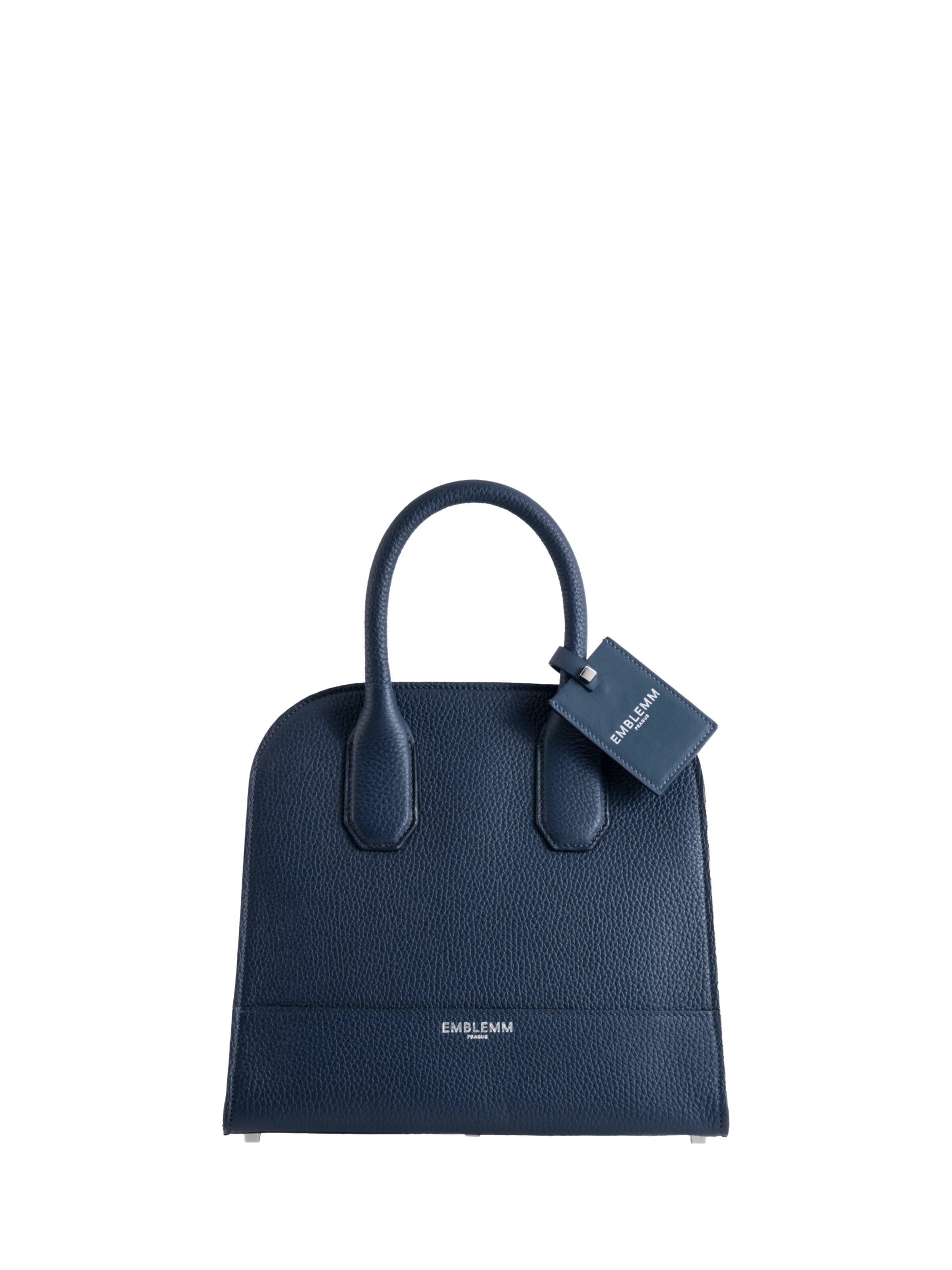EMBLEMM Handtasche 'The Tone Bag'‌‌‌‌ in Blau: Vorderseite