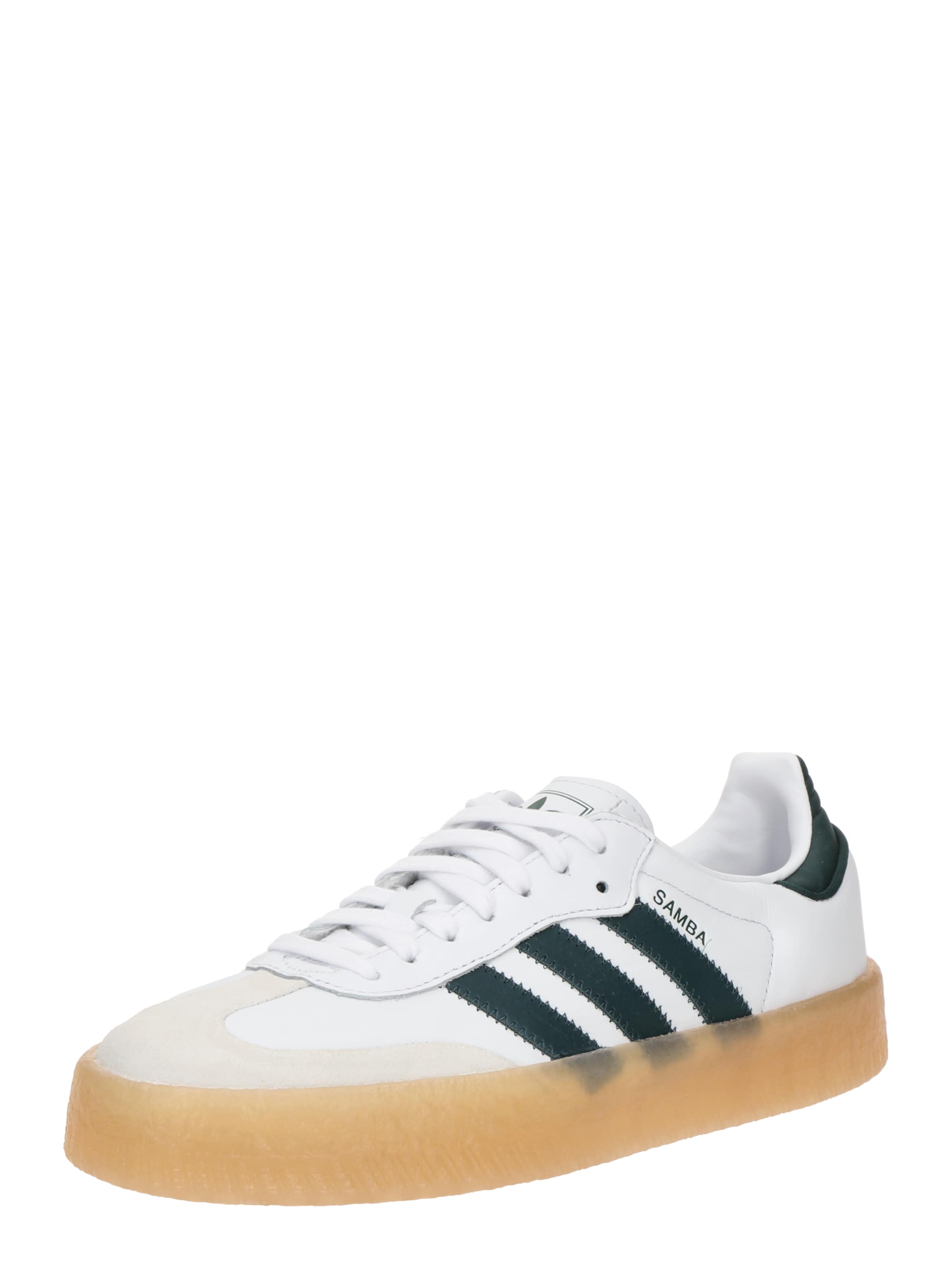 ADIDAS ORIGINALS - Sapatilhas baixas 'SAMBAE' em branco: frente