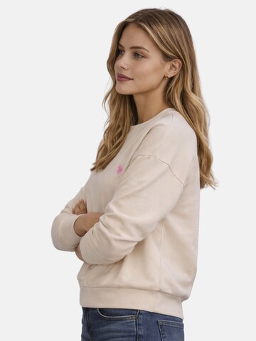U.S. POLO ASSN. Sweatshirt in Beige