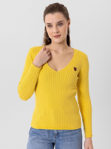 Jacey Quinn Sweater 'Paulina' in Yellow