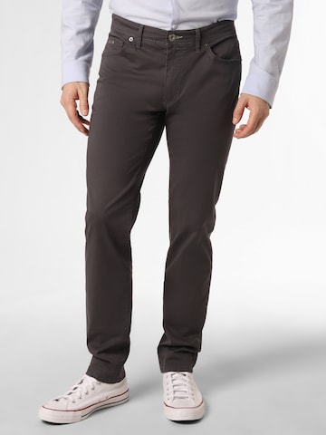 BRAX Regular Pants 'Cadiz' in Grey: front