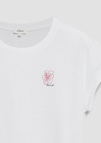 T-shirt s.Oliver en blanc