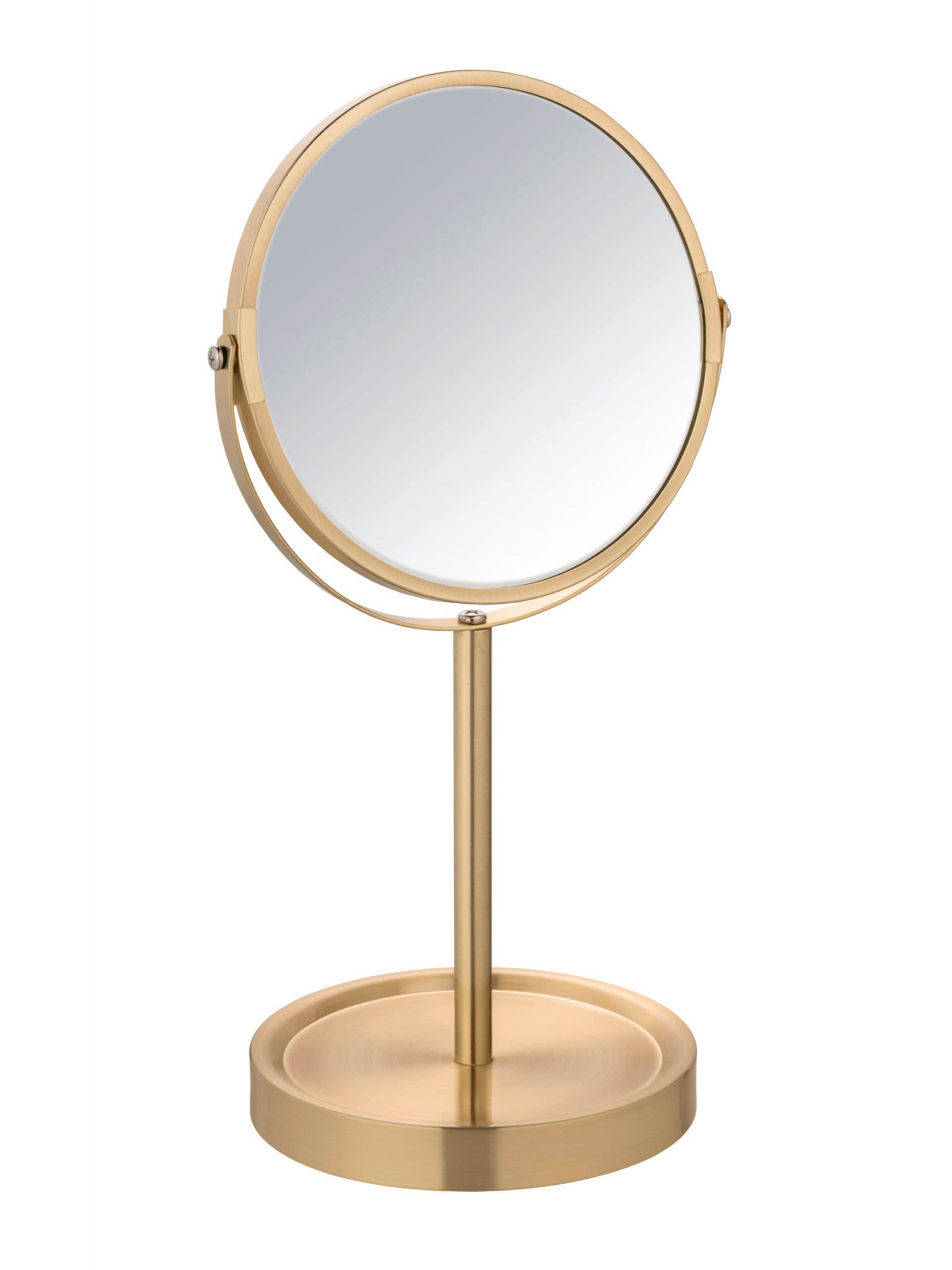 Wenko Kosmetikspiegel 'Alata' in Gold: Vorderseite