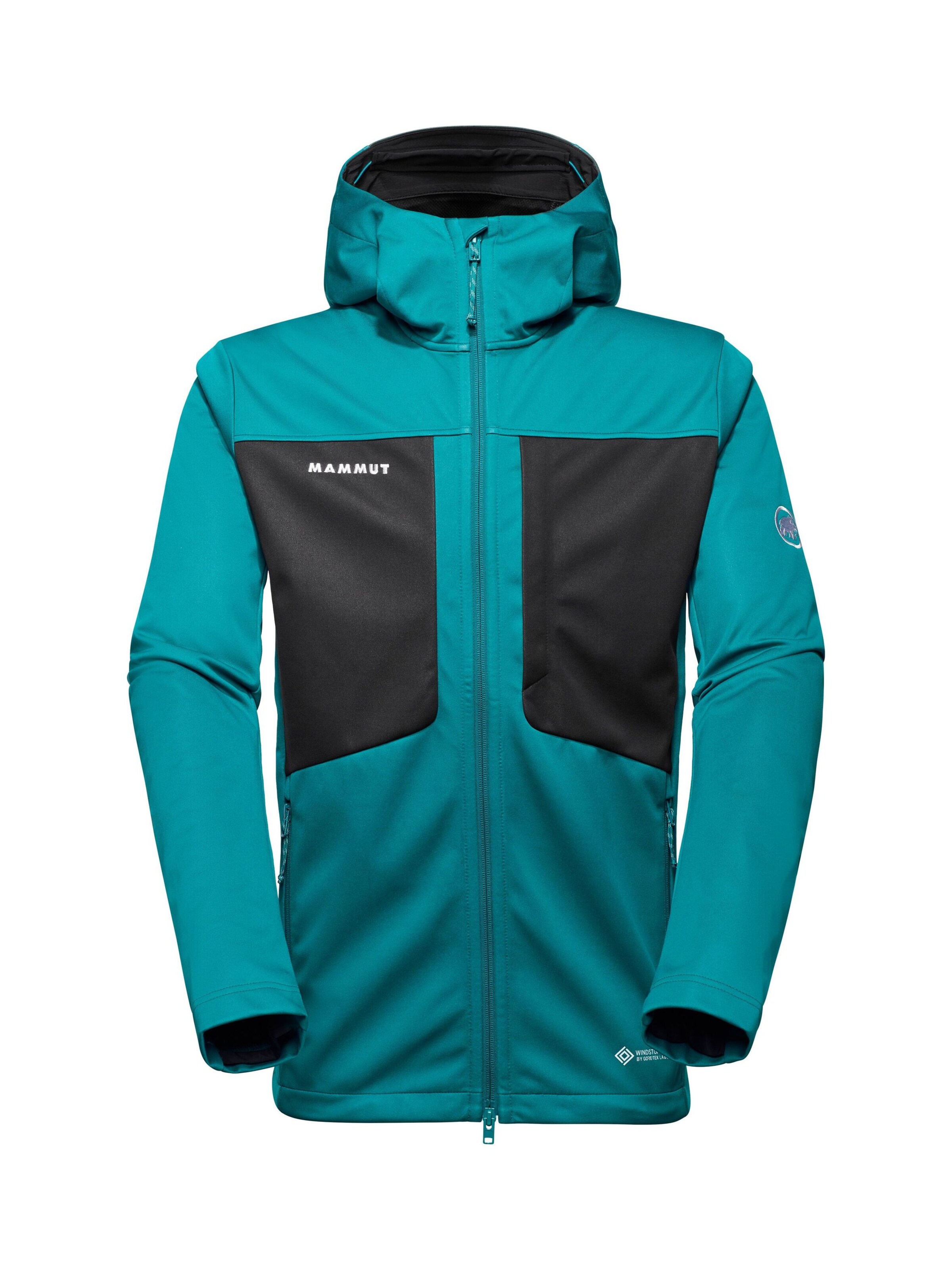 MAMMUT Outdoorjacke '1-MAMMUT' in Grün: Vorderseite