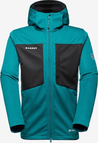 MAMMUT Outdoorjacke '1-MAMMUT' in Grün: Vorderseite