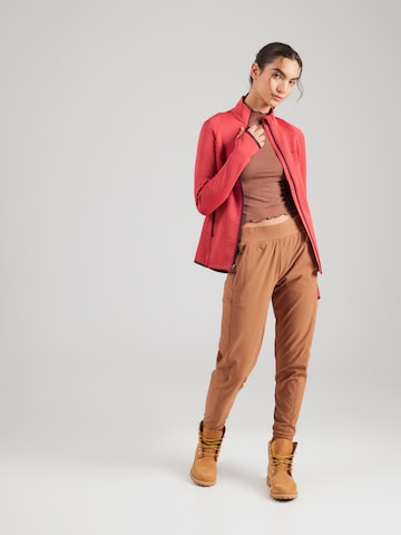 COLUMBIA Sportsweatjacke 'Crystal Leaf' in Rot