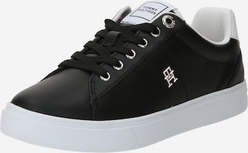 TOMMY HILFIGER Sneakers 'ESSENTIAL' in Black: front